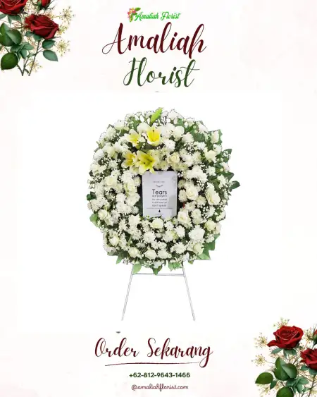 Krans Bunga Duka Panggung Rawi